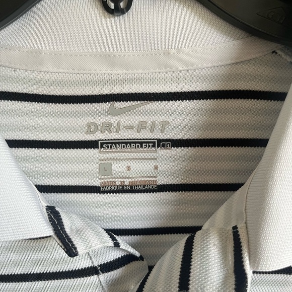 Men’s Nike Dri-Fit Atlanta Hawks Athleisure Lightweight Breathable Polo Size L - Picture 4 of 5